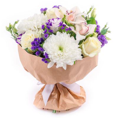 Красивый букет из цветов «Цветочная фантазия»