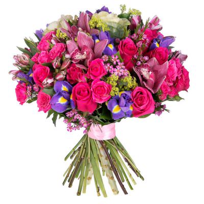 Праздничный букет цветов «Радужный»