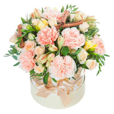 Цветочная коробка «Блеск Утра»