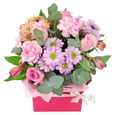 Коробка цветов «Аромат мечты»